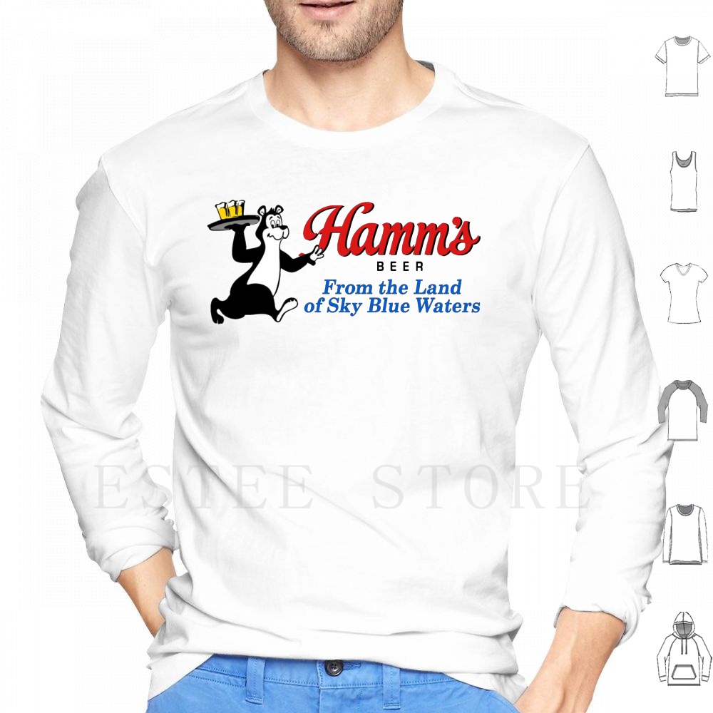 Vintage Collectible Bears - Hamm's Beer Bear Design sweats à