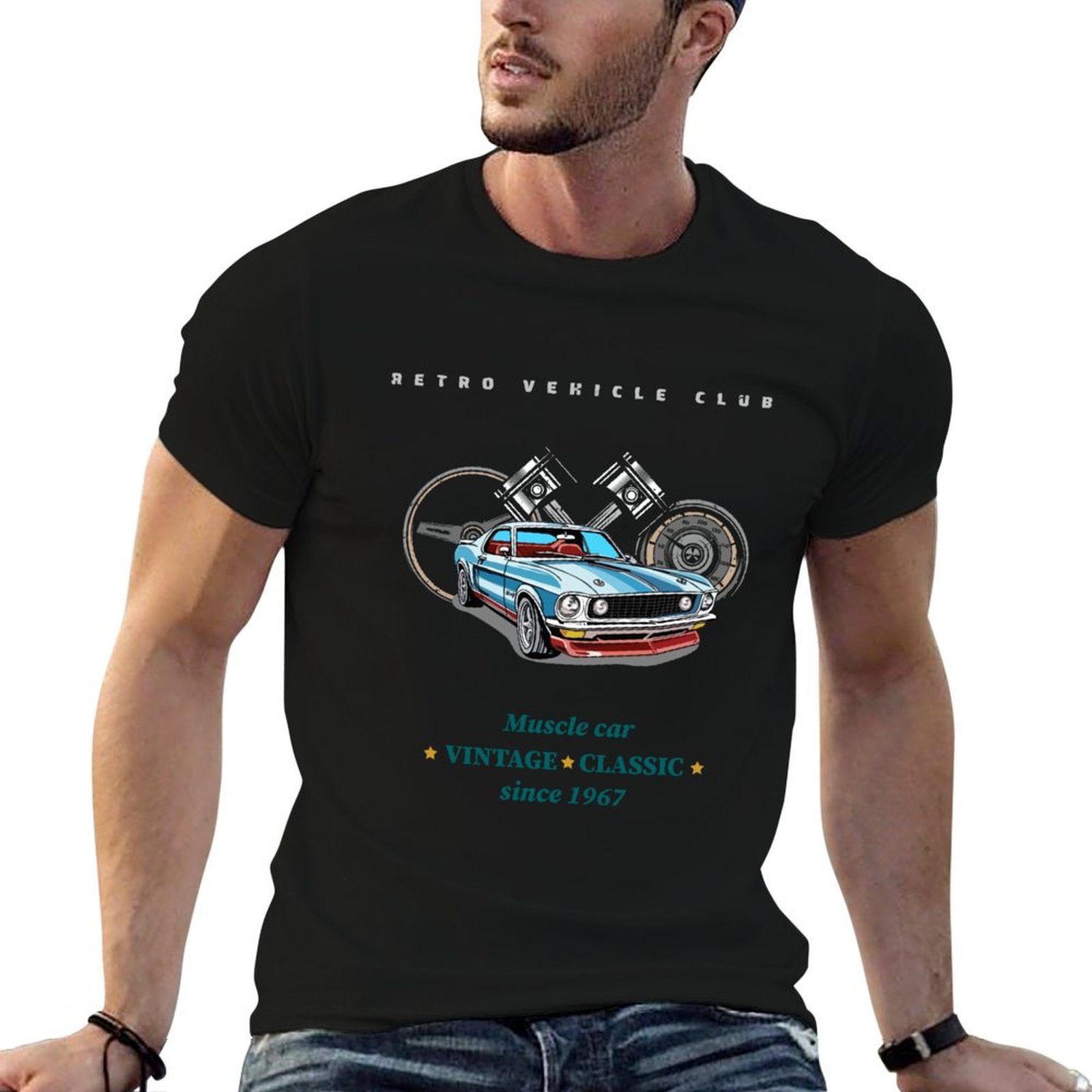 Collectible Vintage Matches - T-shirt à manches courtes avec imprimé