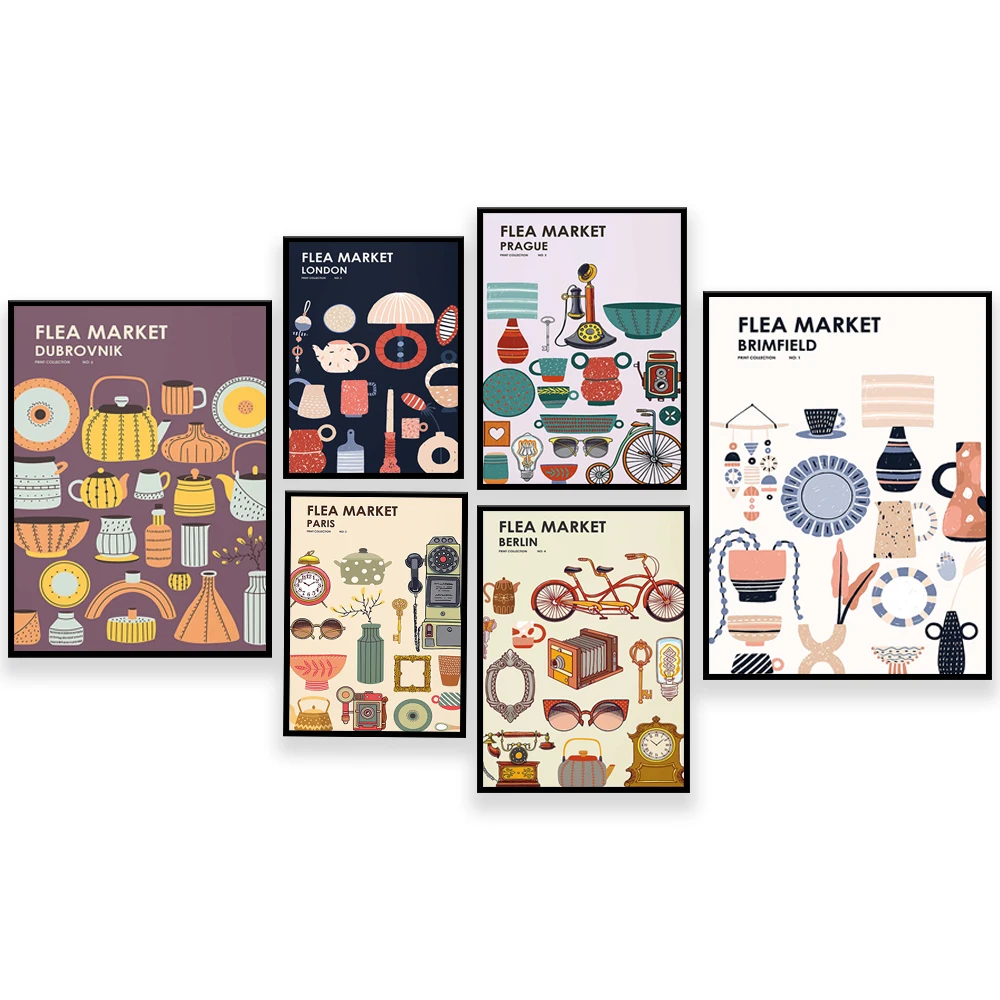 Affiches vintage de collection - Vintage Collectible Market avis et prix