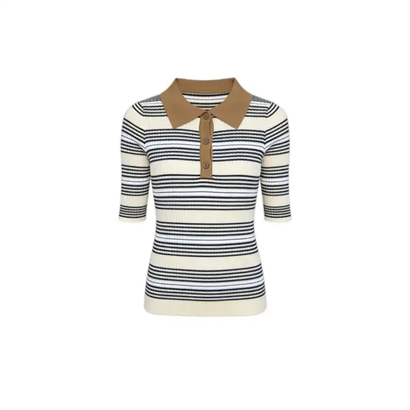 T-shirt Femme Slim en Soie Gla - Vintage Collectible Buttons avis et prix