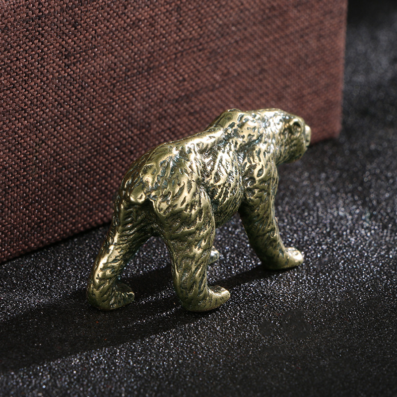 1 pièce Sculpture d'ours vinta - Vintage Collectible Bears avis et prix
