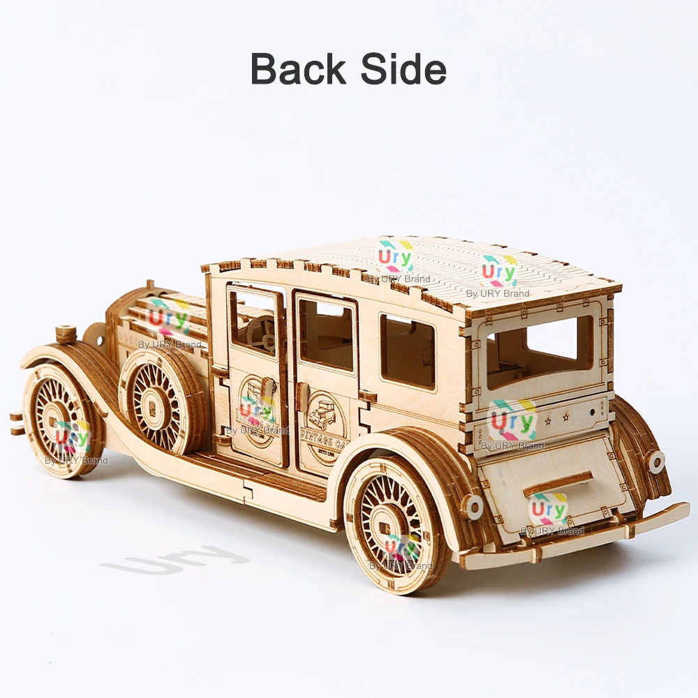 Ury Puzzle 3D en bois, voiture - Vintage Collectible Cars avis et prix