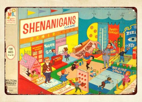 Panneau en métal vintage Shena - Vintage Collectible Stores avis et prix