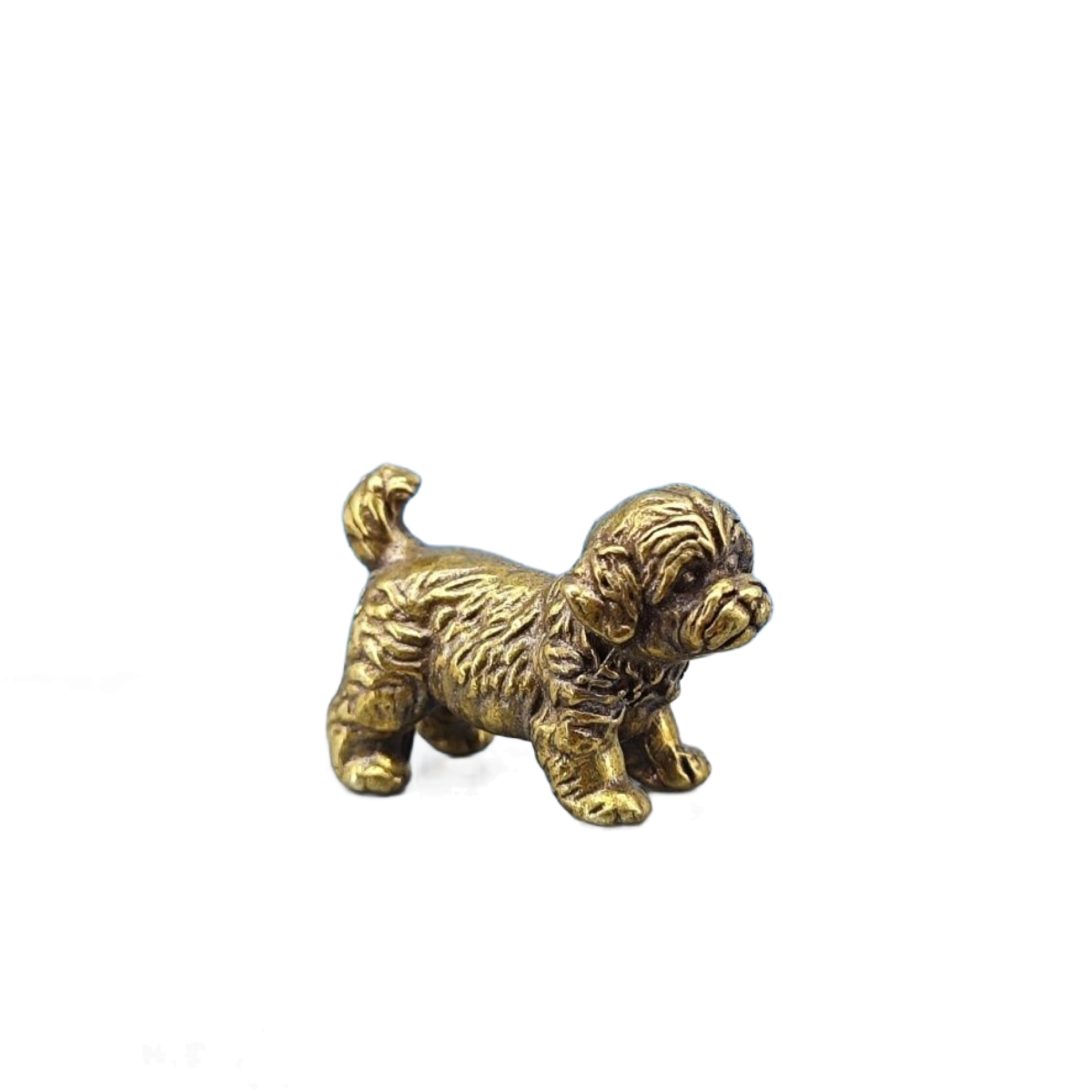 Miniature en laiton de chien b - Vintage Collectible Bears avis et prix